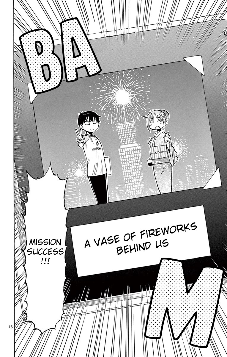 Ponkotsu-chan Kenshouchuu Chapter 41 page 16 - Chapter 41: A Vase for a Single Firework