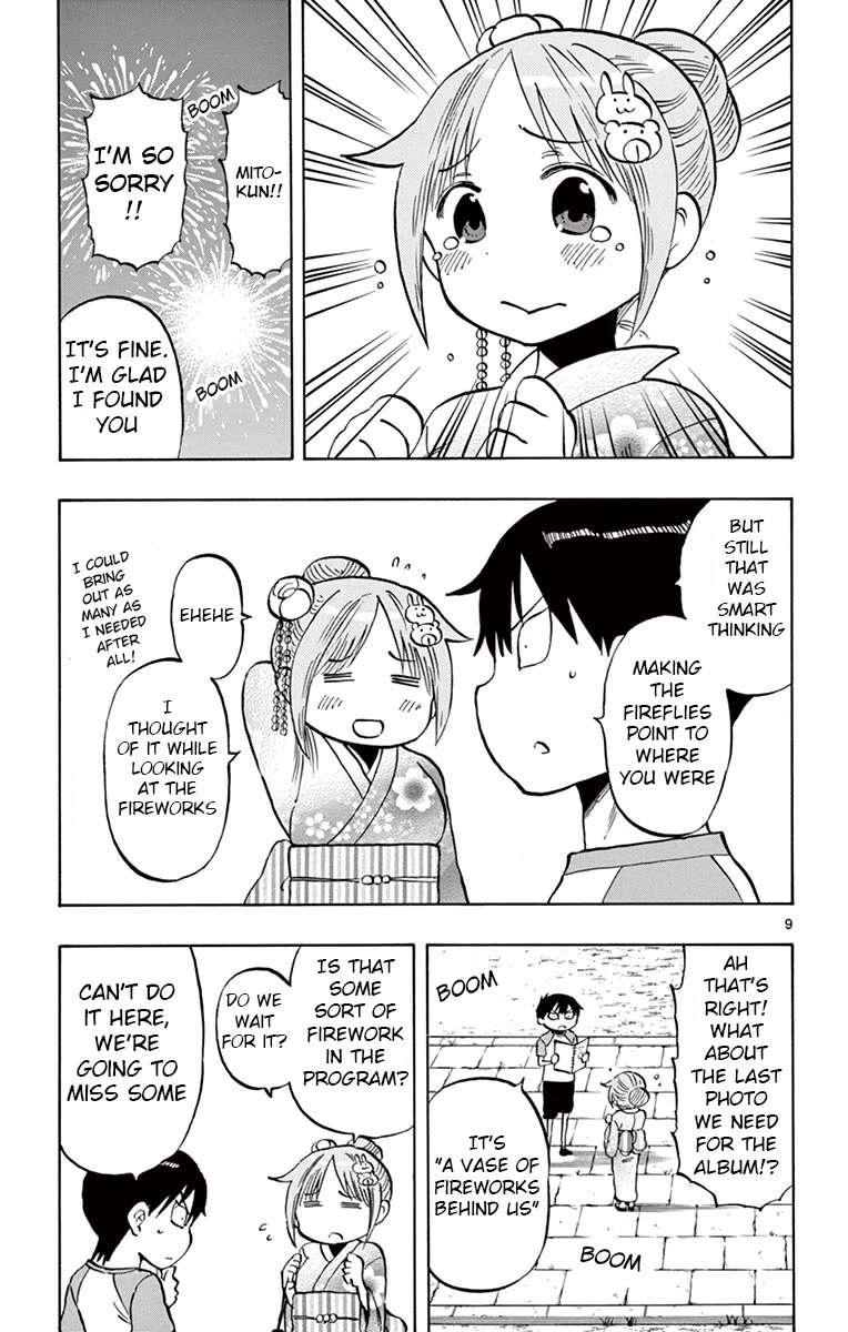 Ponkotsu-chan Kenshouchuu Chapter 41 page 9 - Chapter 41: A Vase for a Single Firework