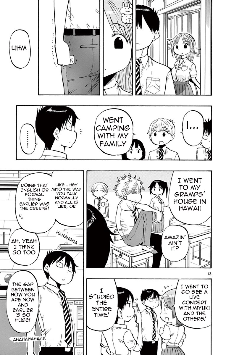 Ponkotsu-chan Kenshouchuu Chapter 42 page 13 - Chapter 42: Thoughtfulness Shows Through Your Choice of Words
