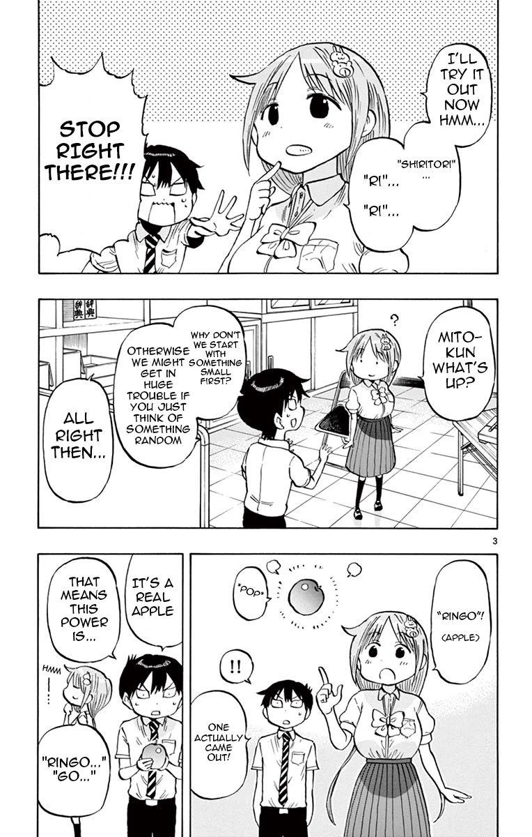Ponkotsu-chan Kenshouchuu Chapter 44 page 3 - Chapter 44: Yumesaki-san Can't Shiritori