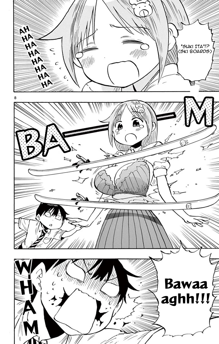 Ponkotsu-chan Kenshouchuu Chapter 44 page 8 - Chapter 44: Yumesaki-san Can't Shiritori