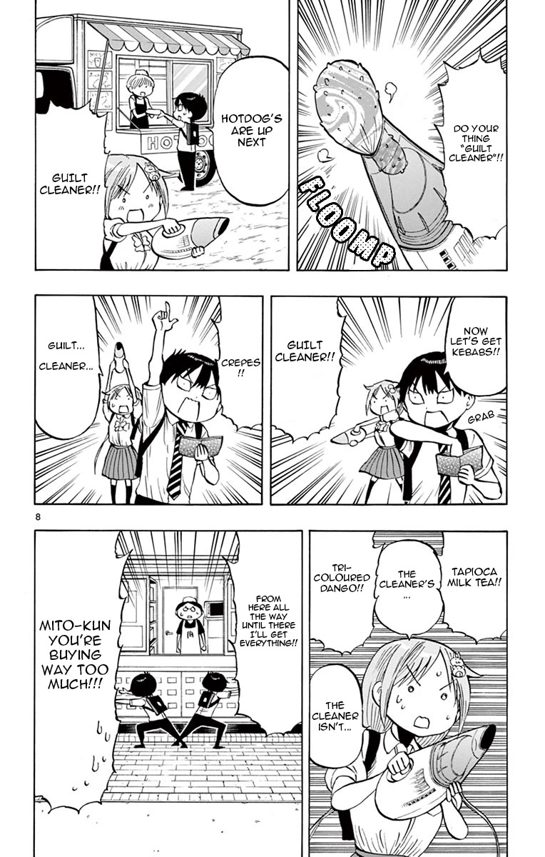 Ponkotsu-chan Kenshouchuu Chapter 48 page 8 - Chapter 48: Guilt Cleaner