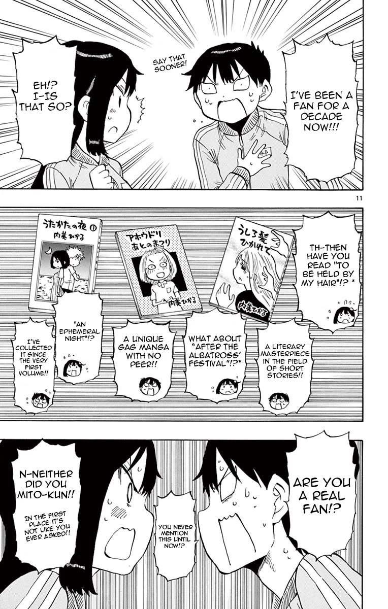 Ponkotsu-chan Kenshouchuu Chapter 49 page 11 - Chapter 49: How to Make a Friend