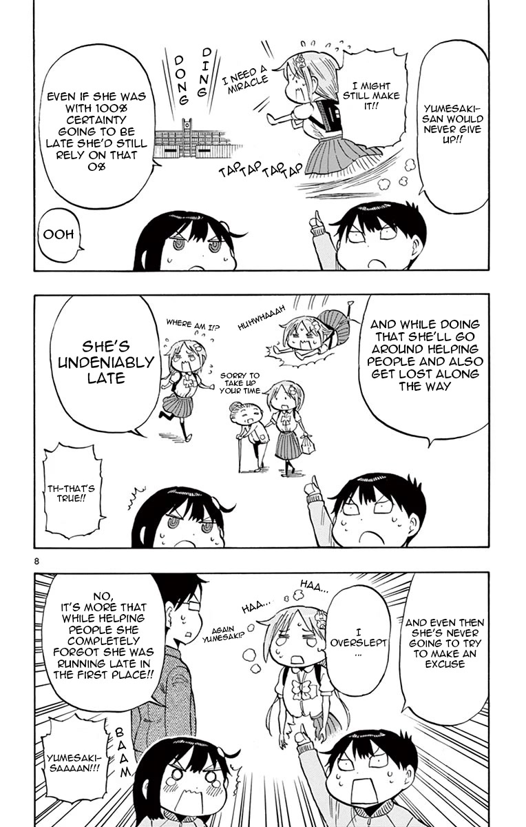 Ponkotsu-chan Kenshouchuu Chapter 49 page 8 - Chapter 49: How to Make a Friend