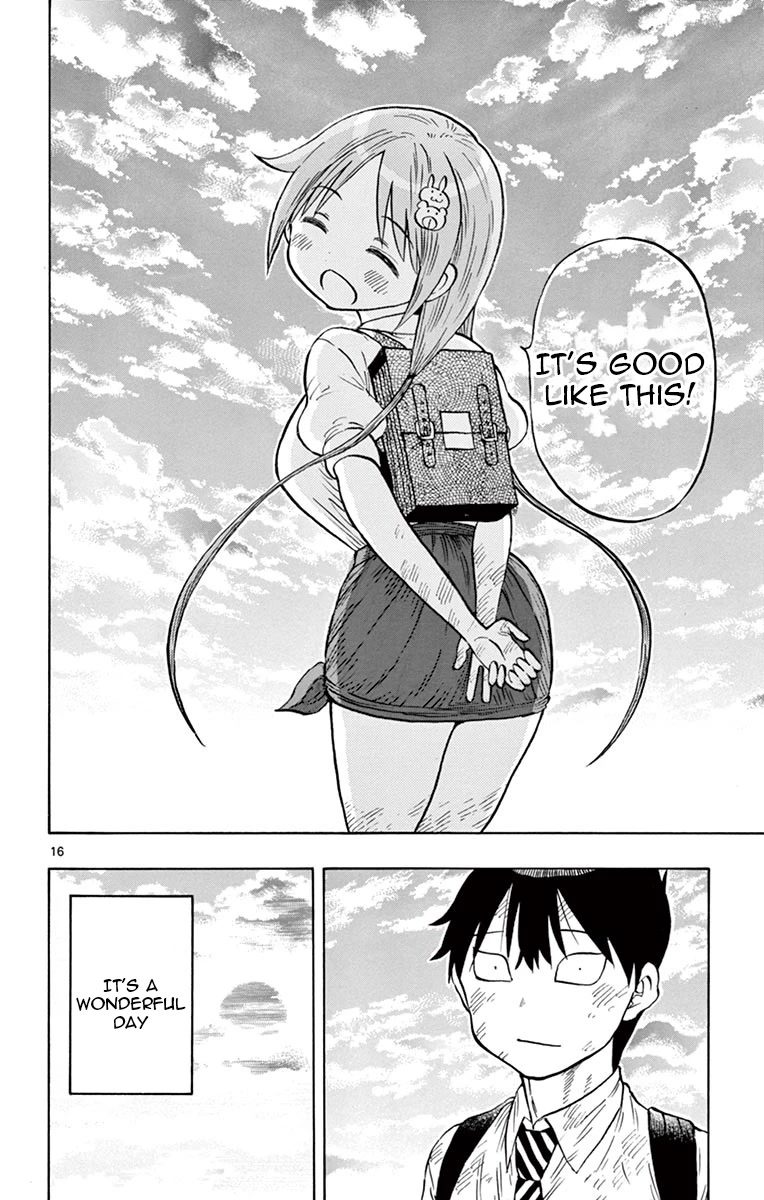 Ponkotsu-chan Kenshouchuu Chapter 50 page 16 - Chapter 50: Yumesaki's Hair Clip