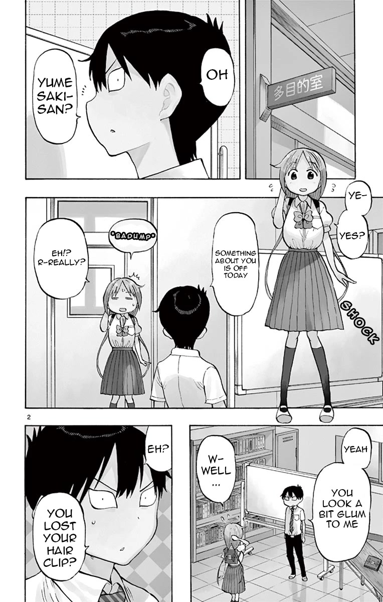 Ponkotsu-chan Kenshouchuu Chapter 50 page 2 - Chapter 50: Yumesaki's Hair Clip