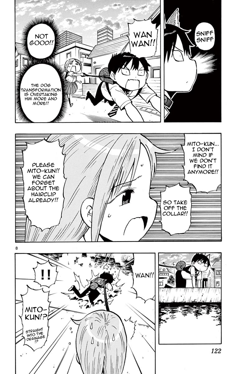 Ponkotsu-chan Kenshouchuu Chapter 50 page 8 - Chapter 50: Yumesaki's Hair Clip