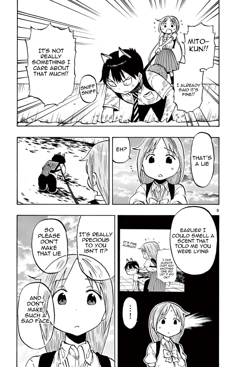 Ponkotsu-chan Kenshouchuu Chapter 50 page 9 - Chapter 50: Yumesaki's Hair Clip