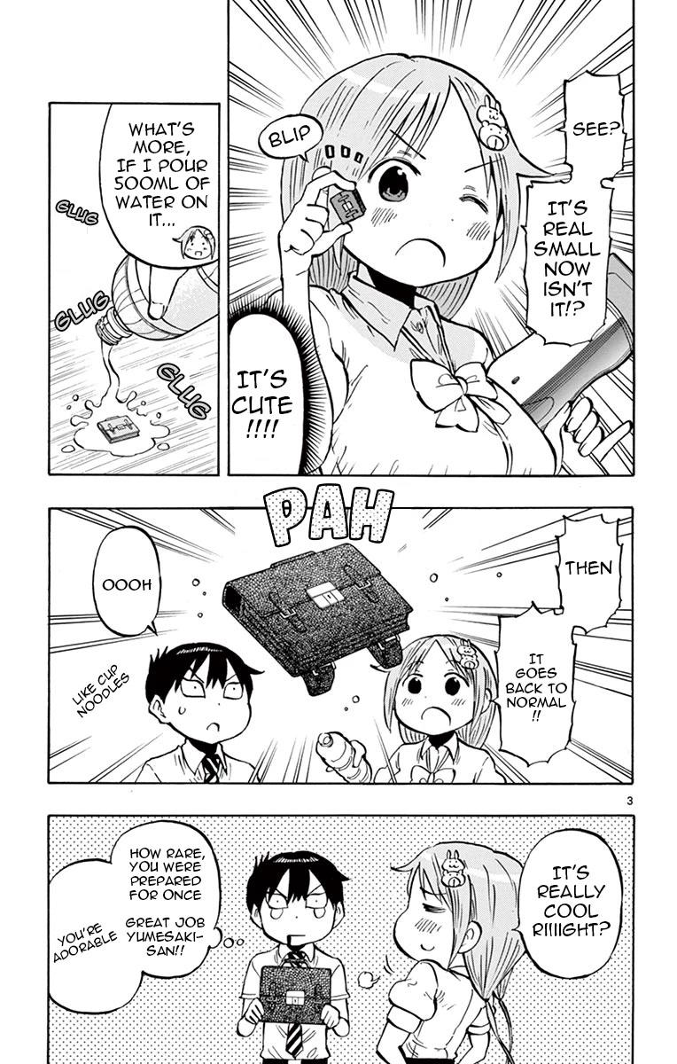 Ponkotsu-chan Kenshouchuu Chapter 54 page 3 - Chapter 54: Shrink! Yumesaki-San