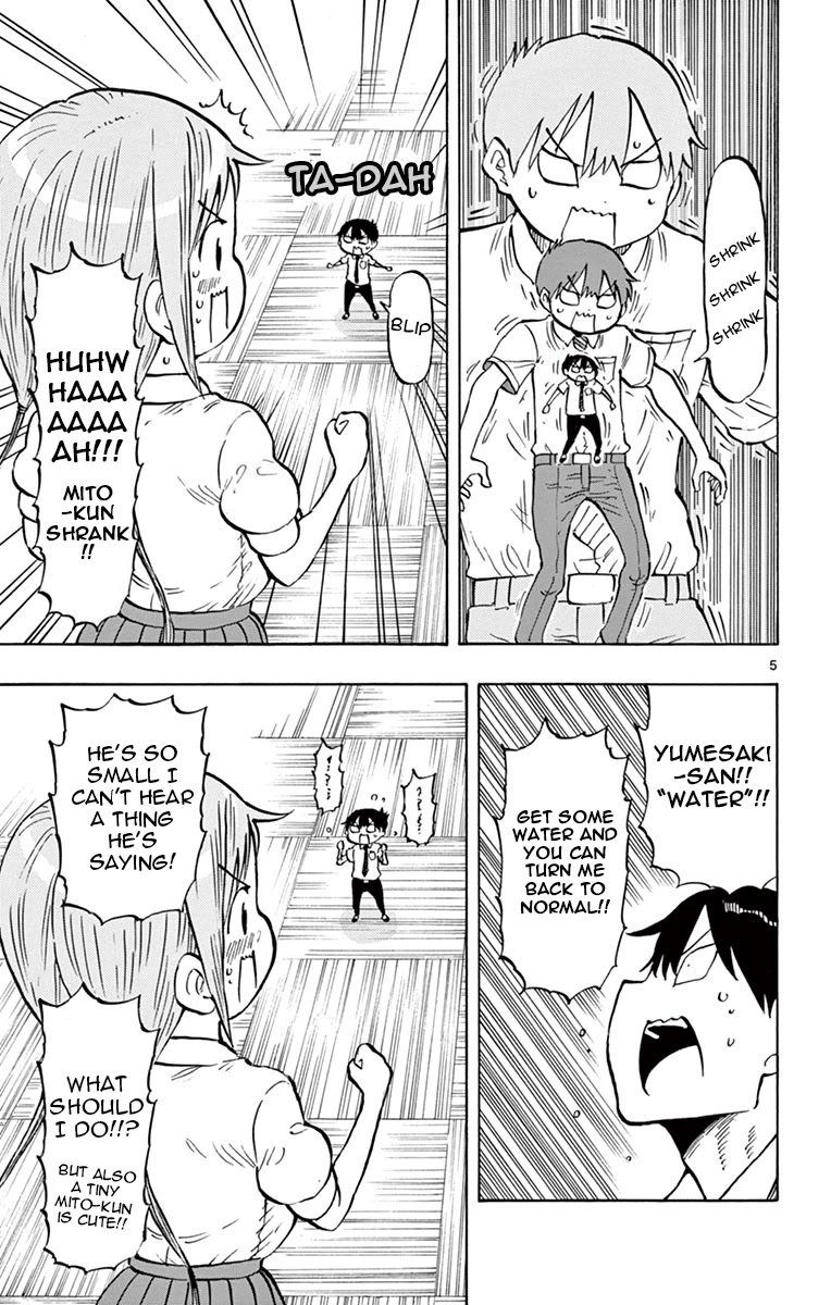 Ponkotsu-chan Kenshouchuu Chapter 54 page 5 - Chapter 54: Shrink! Yumesaki-San
