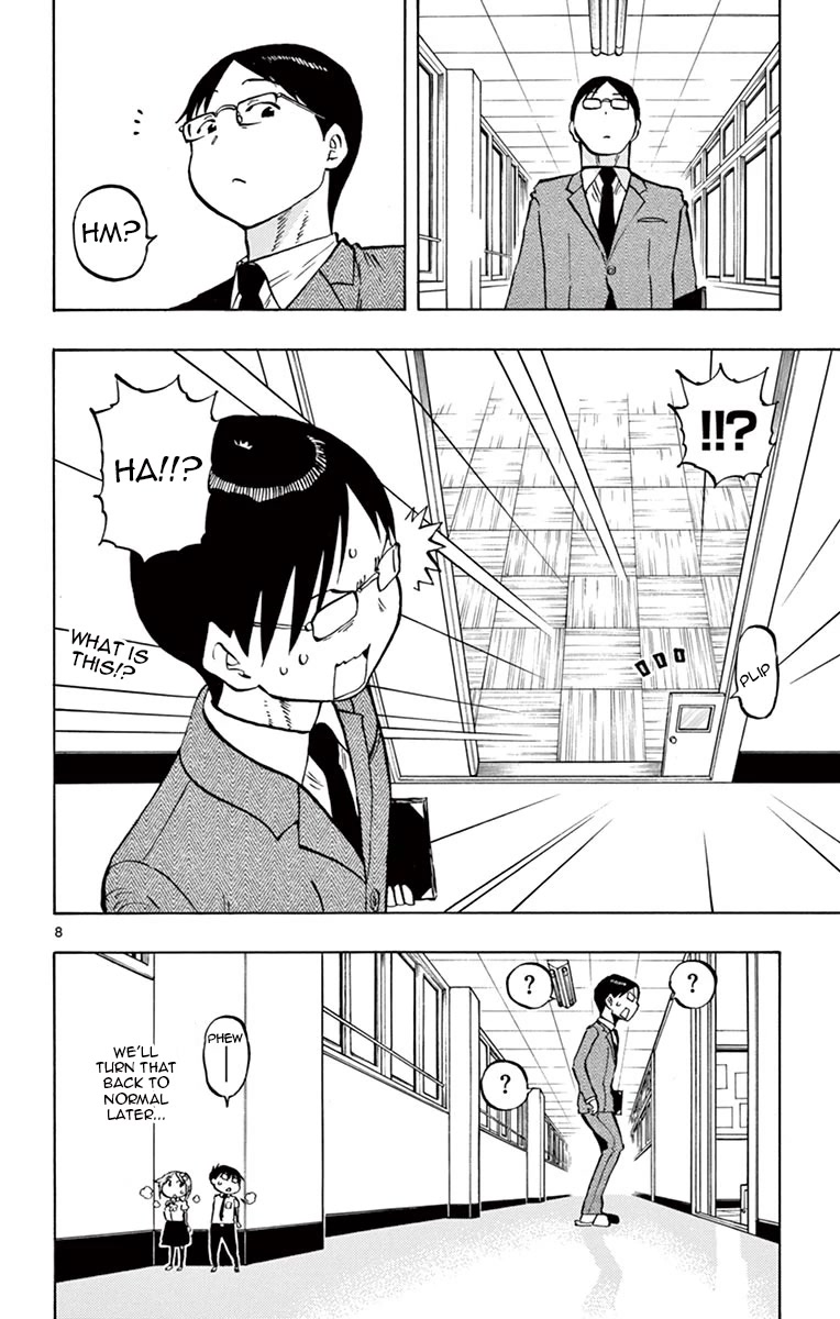 Ponkotsu-chan Kenshouchuu Chapter 54 page 8 - Chapter 54: Shrink! Yumesaki-San