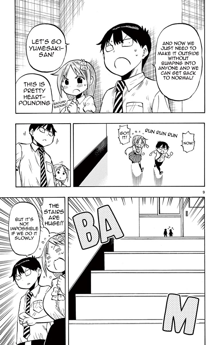 Ponkotsu-chan Kenshouchuu Chapter 54 page 9 - Chapter 54: Shrink! Yumesaki-San