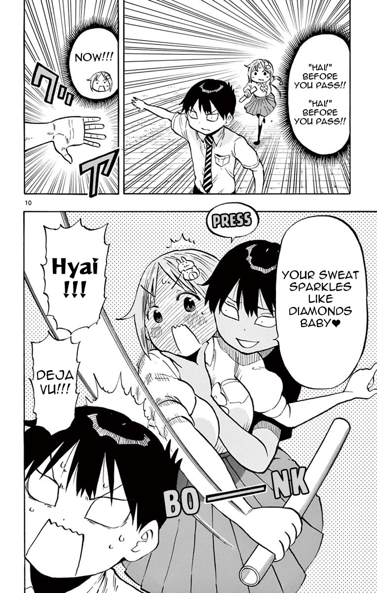 Ponkotsu-chan Kenshouchuu Chapter 58 page 10 - Chapter 58: Yumesaki-San is Nervous