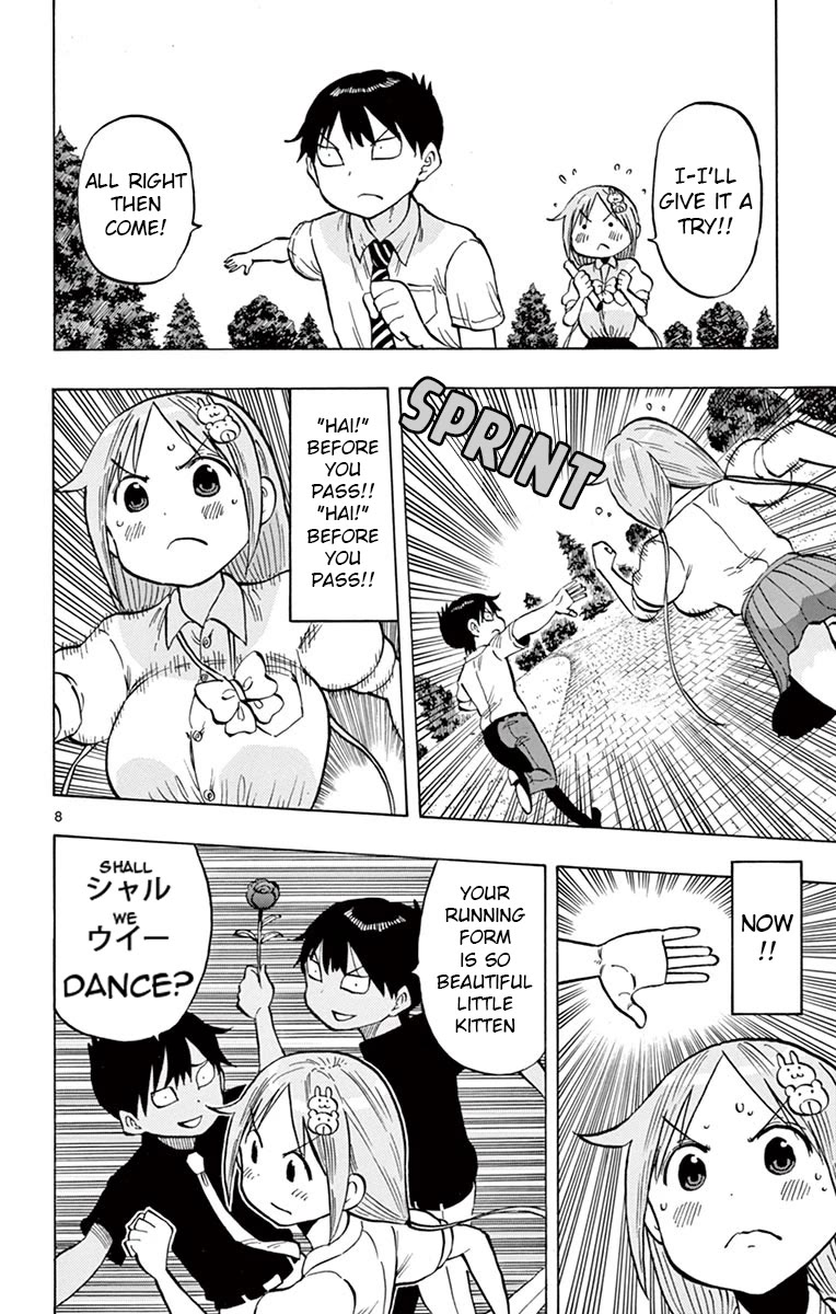 Ponkotsu-chan Kenshouchuu Chapter 58 page 8 - Chapter 58: Yumesaki-San is Nervous