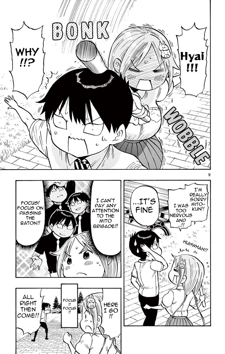 Ponkotsu-chan Kenshouchuu Chapter 58 page 9 - Chapter 58: Yumesaki-San is Nervous