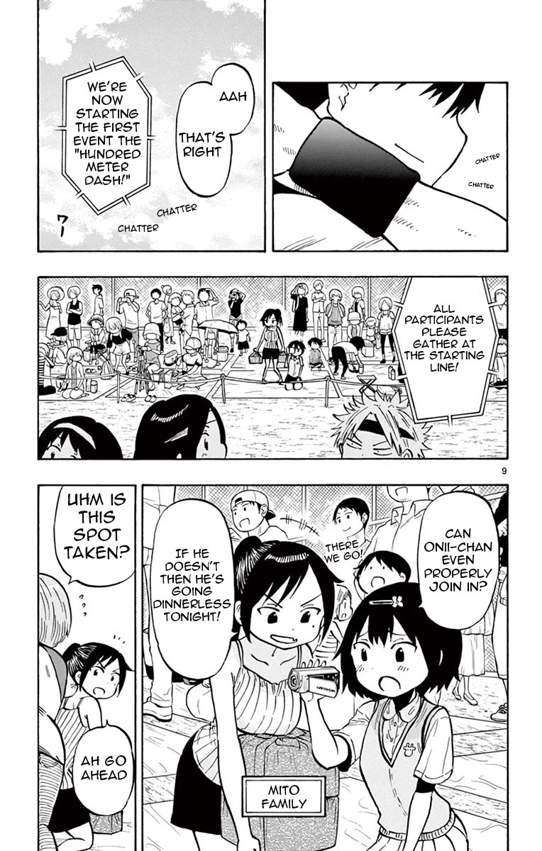Ponkotsu-chan Kenshouchuu Chapter 60 page 9 - Chapter 60: Sports Festival