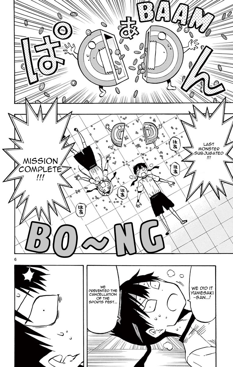 Ponkotsu-chan Kenshouchuu Chapter 63 page 6 - Chapter 63: All-Out Girl