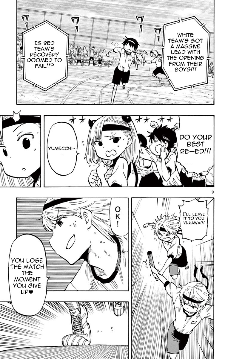Ponkotsu-chan Kenshouchuu Chapter 63 page 9 - Chapter 63: All-Out Girl