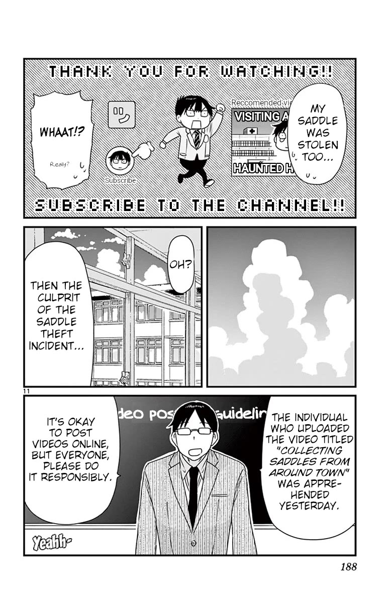 Ponkotsu-chan Kenshouchuu Chapter 64.5 page 11 - Chapter 64.5: Ponkotsu-chan Streaming Now