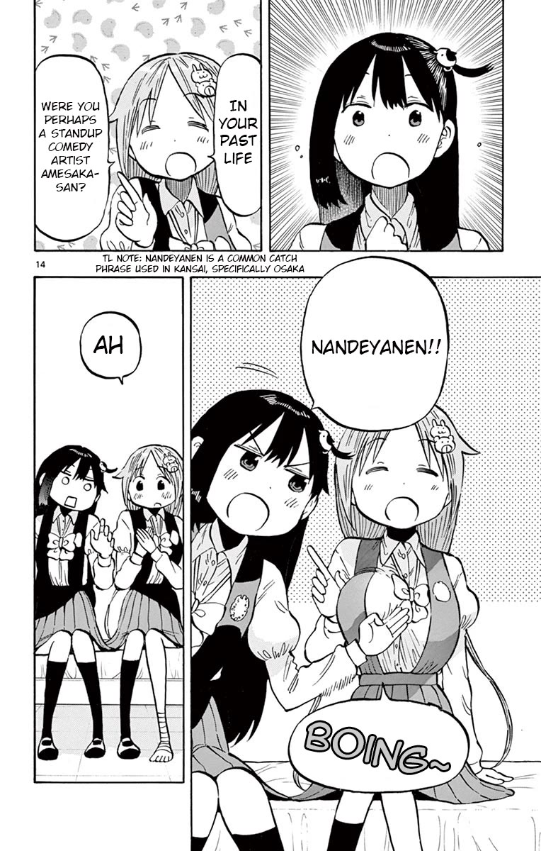 Ponkotsu-chan Kenshouchuu Chapter 65 page 13 - Chapter 65: Yumesaki-San and Amesaka-San