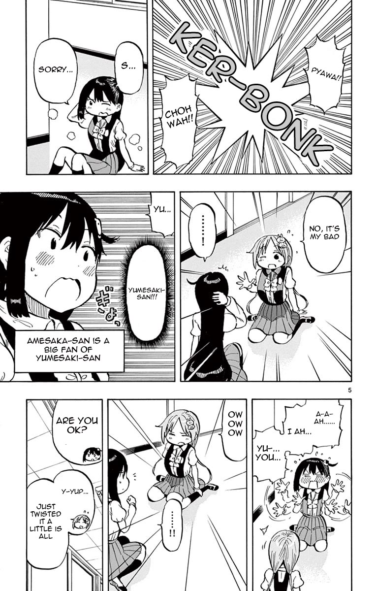 Ponkotsu-chan Kenshouchuu Chapter 65 page 5 - Chapter 65: Yumesaki-San and Amesaka-San