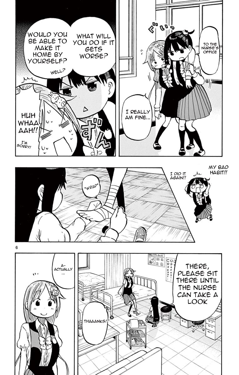 Ponkotsu-chan Kenshouchuu Chapter 65 page 6 - Chapter 65: Yumesaki-San and Amesaka-San