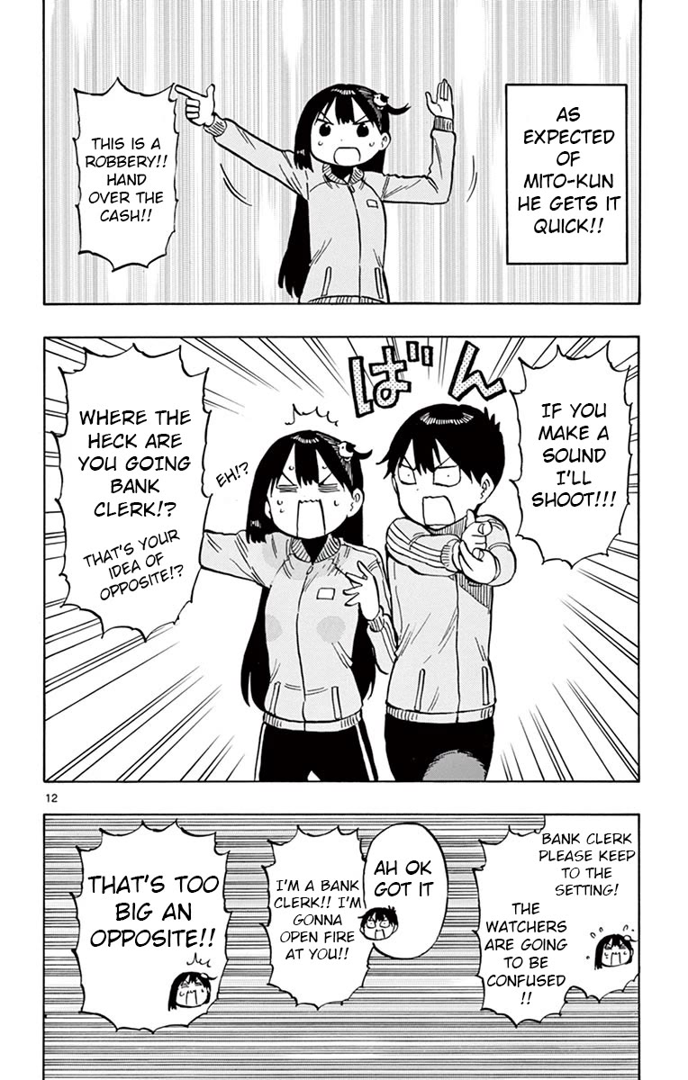 Ponkotsu-chan Kenshouchuu Chapter 67 page 12 - Chapter 67: Amesaka-San's Challenge