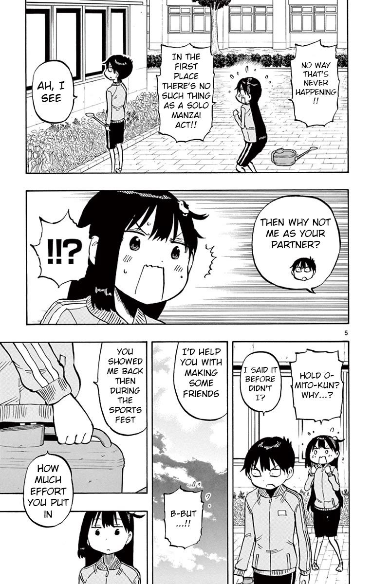 Ponkotsu-chan Kenshouchuu Chapter 67 page 5 - Chapter 67: Amesaka-San's Challenge