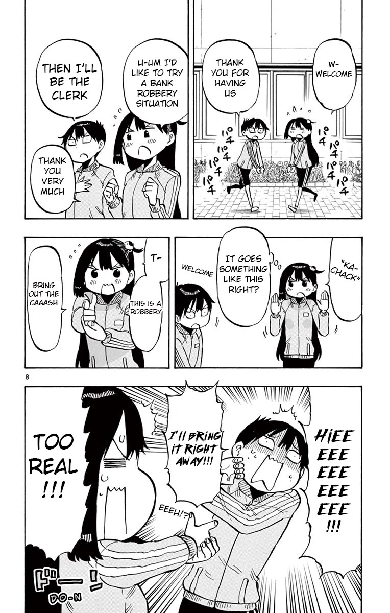 Ponkotsu-chan Kenshouchuu Chapter 67 page 8 - Chapter 67: Amesaka-San's Challenge