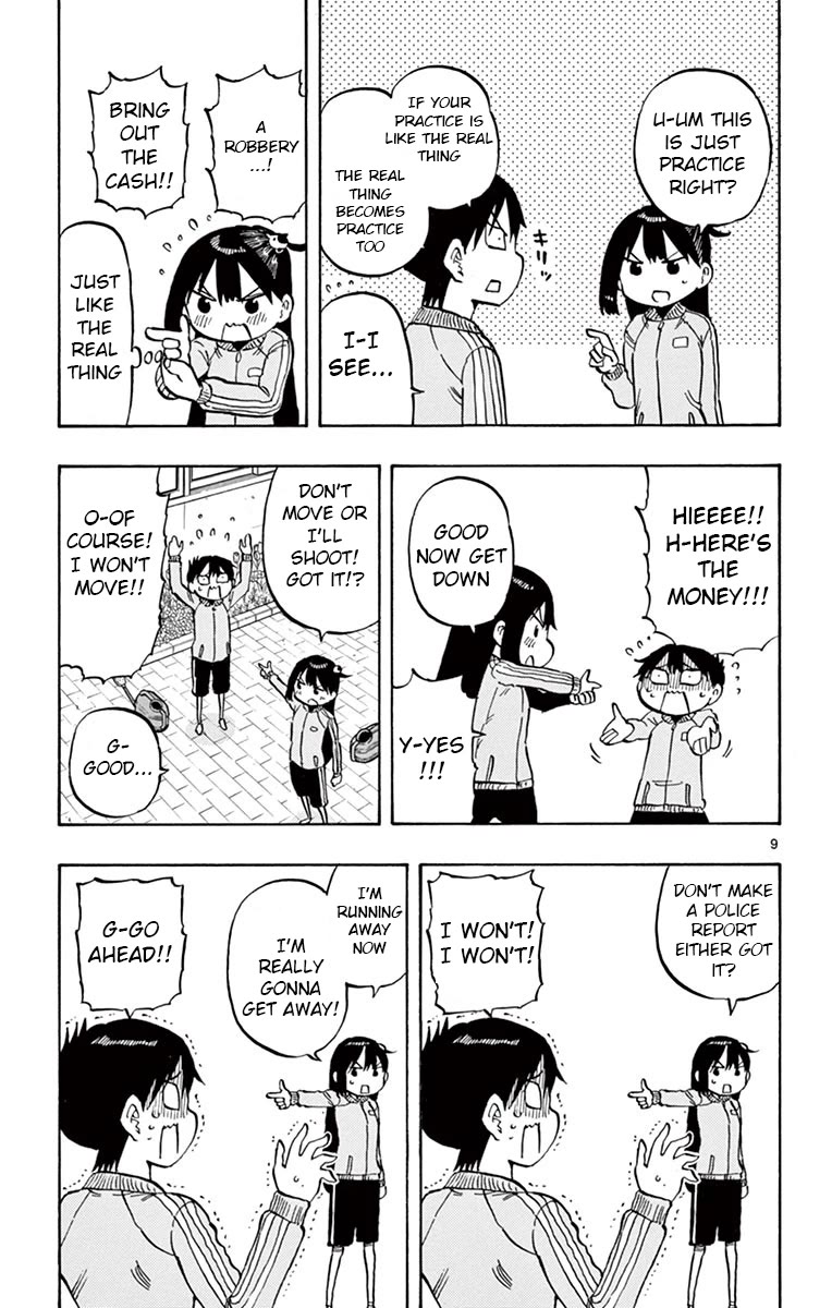 Ponkotsu-chan Kenshouchuu Chapter 67 page 9 - Chapter 67: Amesaka-San's Challenge