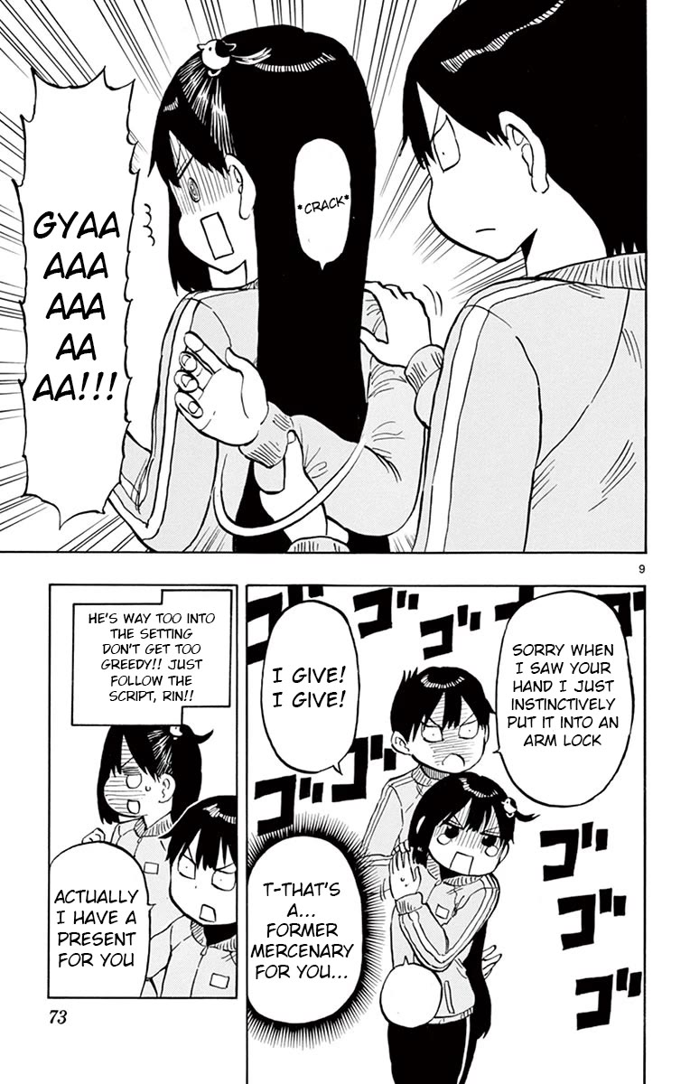 Ponkotsu-chan Kenshouchuu Chapter 69 page 9 - Chapter 69: The Mercenary and the Girl