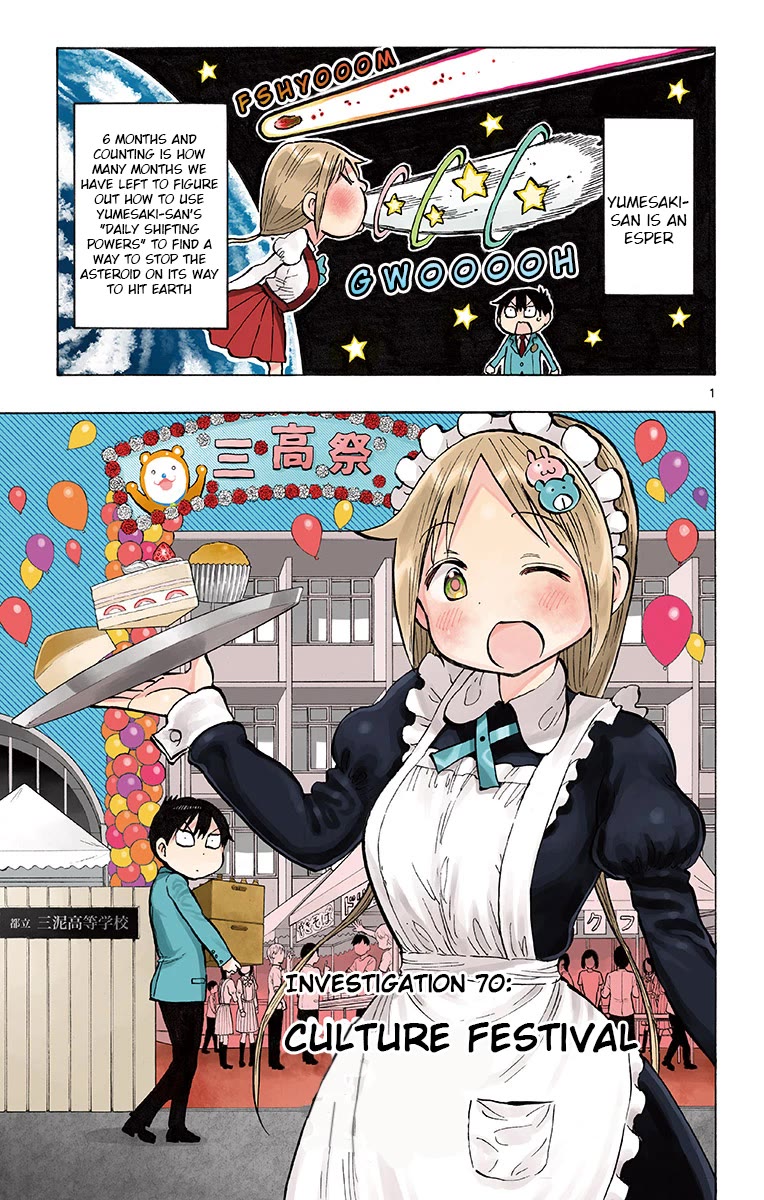 Ponkotsu-chan Kenshouchuu Chapter 70 page 1 - Chapter 70: Culture Festival