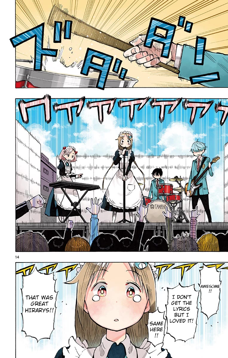 Ponkotsu-chan Kenshouchuu Chapter 74 page 14 - Chapter 74: Lyrics