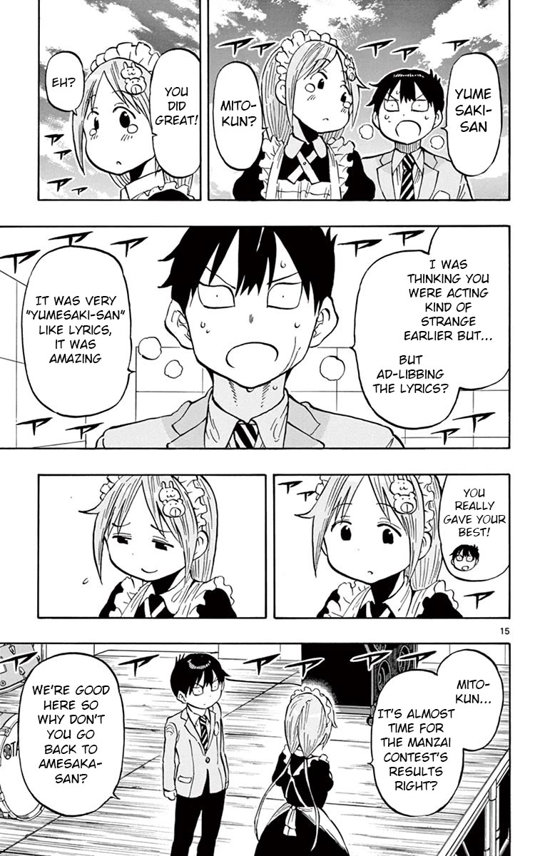 Ponkotsu-chan Kenshouchuu Chapter 74 page 15 - Chapter 74: Lyrics