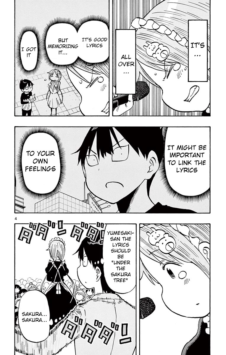 Ponkotsu-chan Kenshouchuu Chapter 74 page 4 - Chapter 74: Lyrics