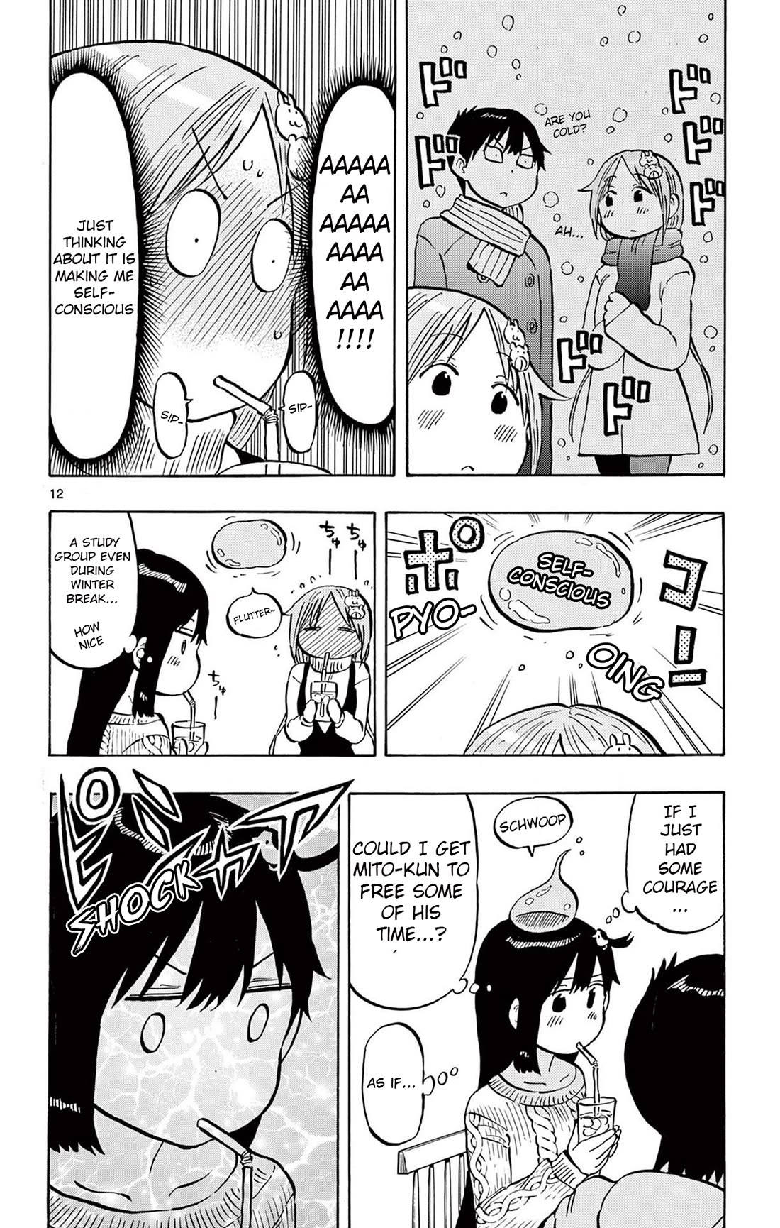 Ponkotsu-chan Kenshouchuu Chapter 76 page 16 - Chapter 76: Triangle Cafe