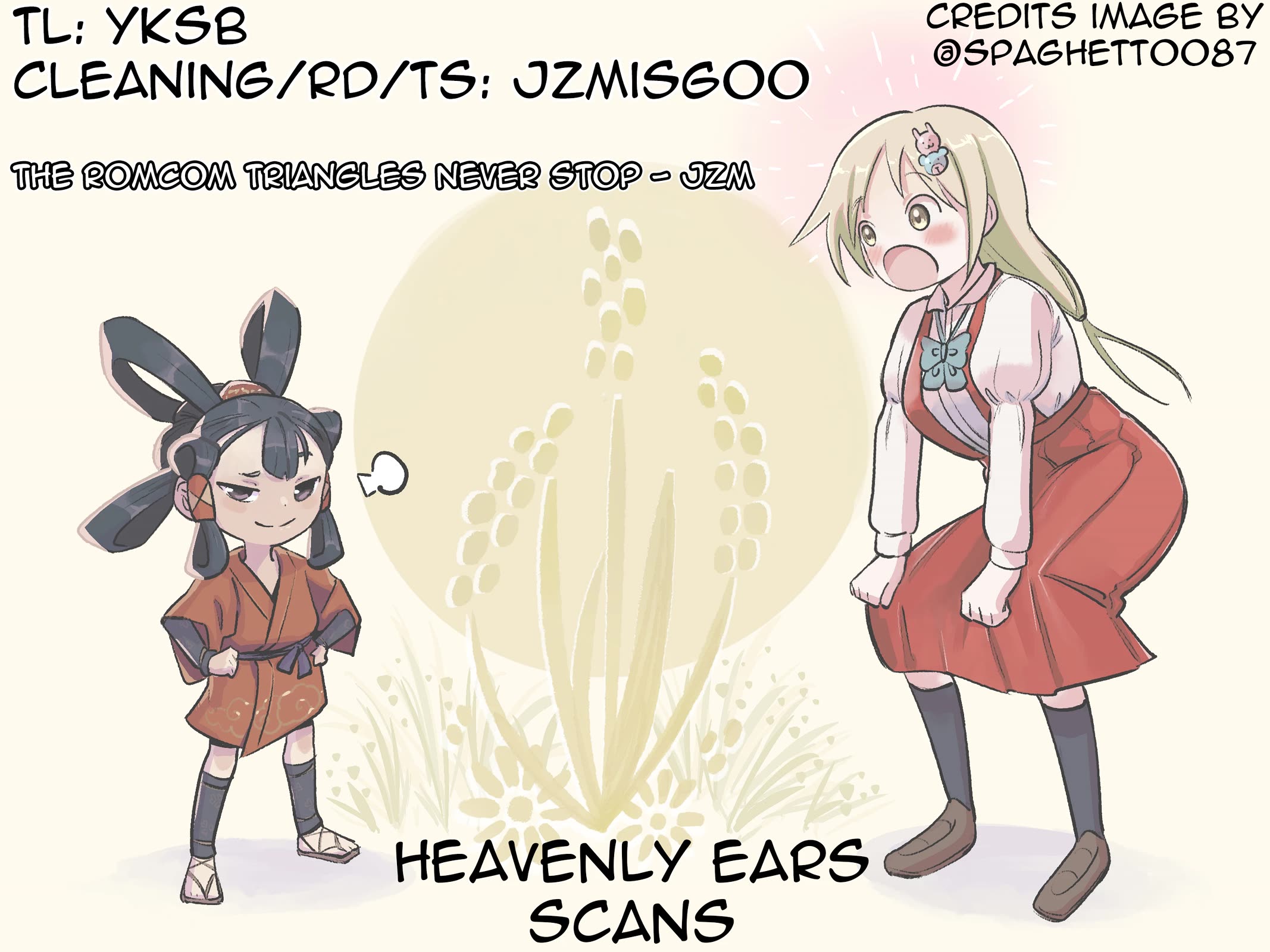 Ponkotsu-chan Kenshouchuu Chapter 76 page 19 - Chapter 76: Triangle Cafe