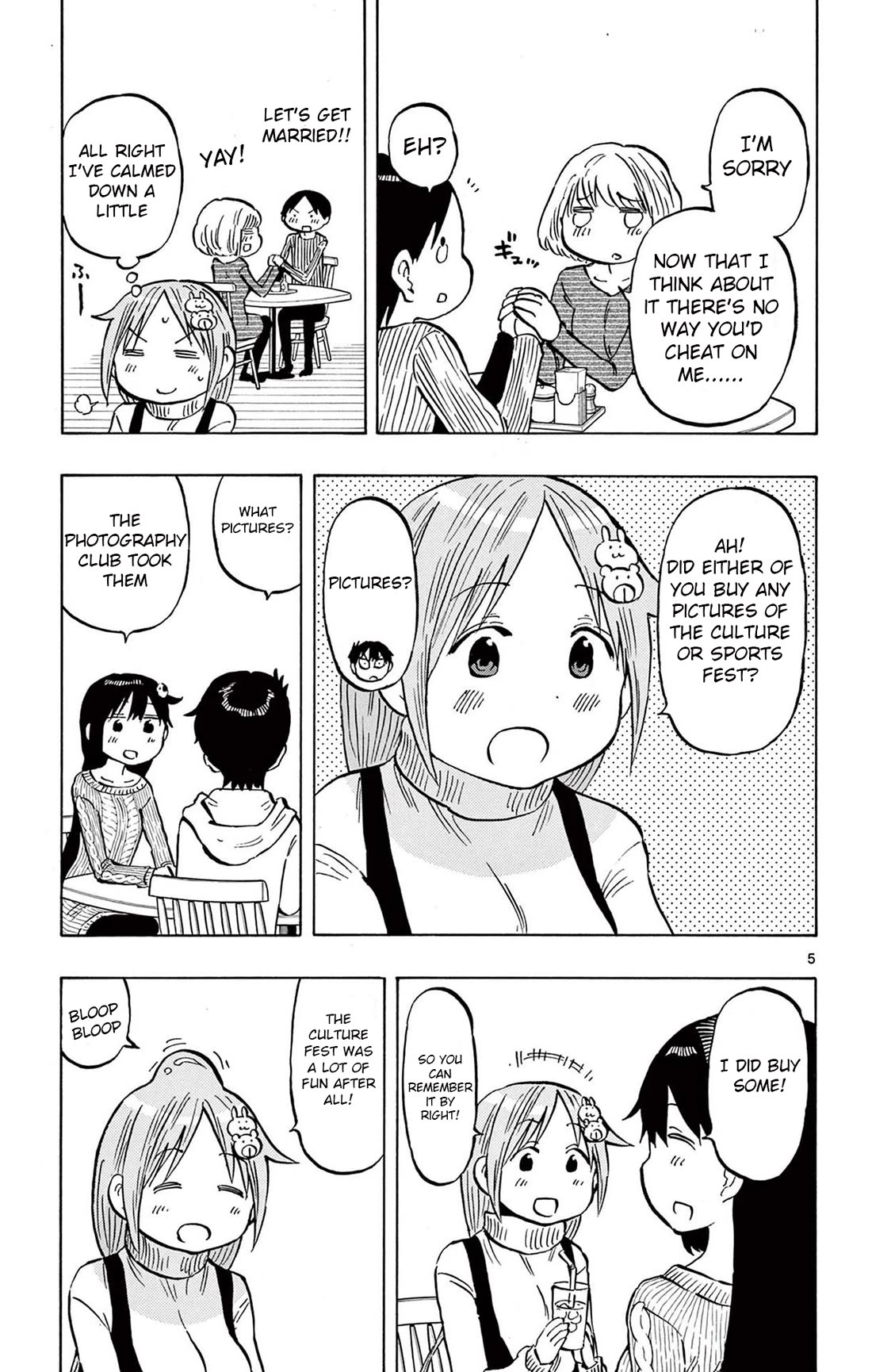 Ponkotsu-chan Kenshouchuu Chapter 77 page 5 - Chapter 77: It's Going Around