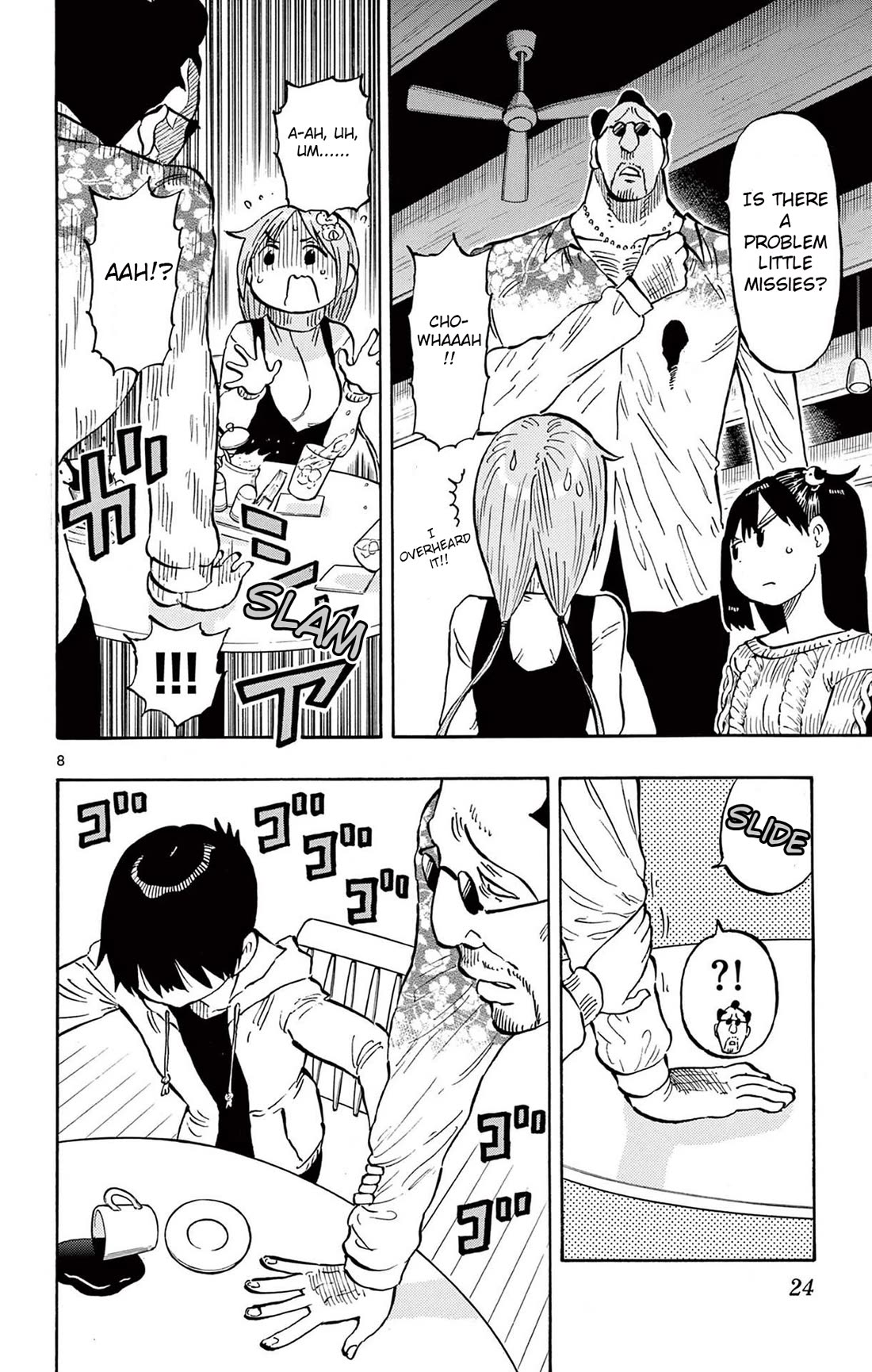 Ponkotsu-chan Kenshouchuu Chapter 77 page 8 - Chapter 77: It's Going Around
