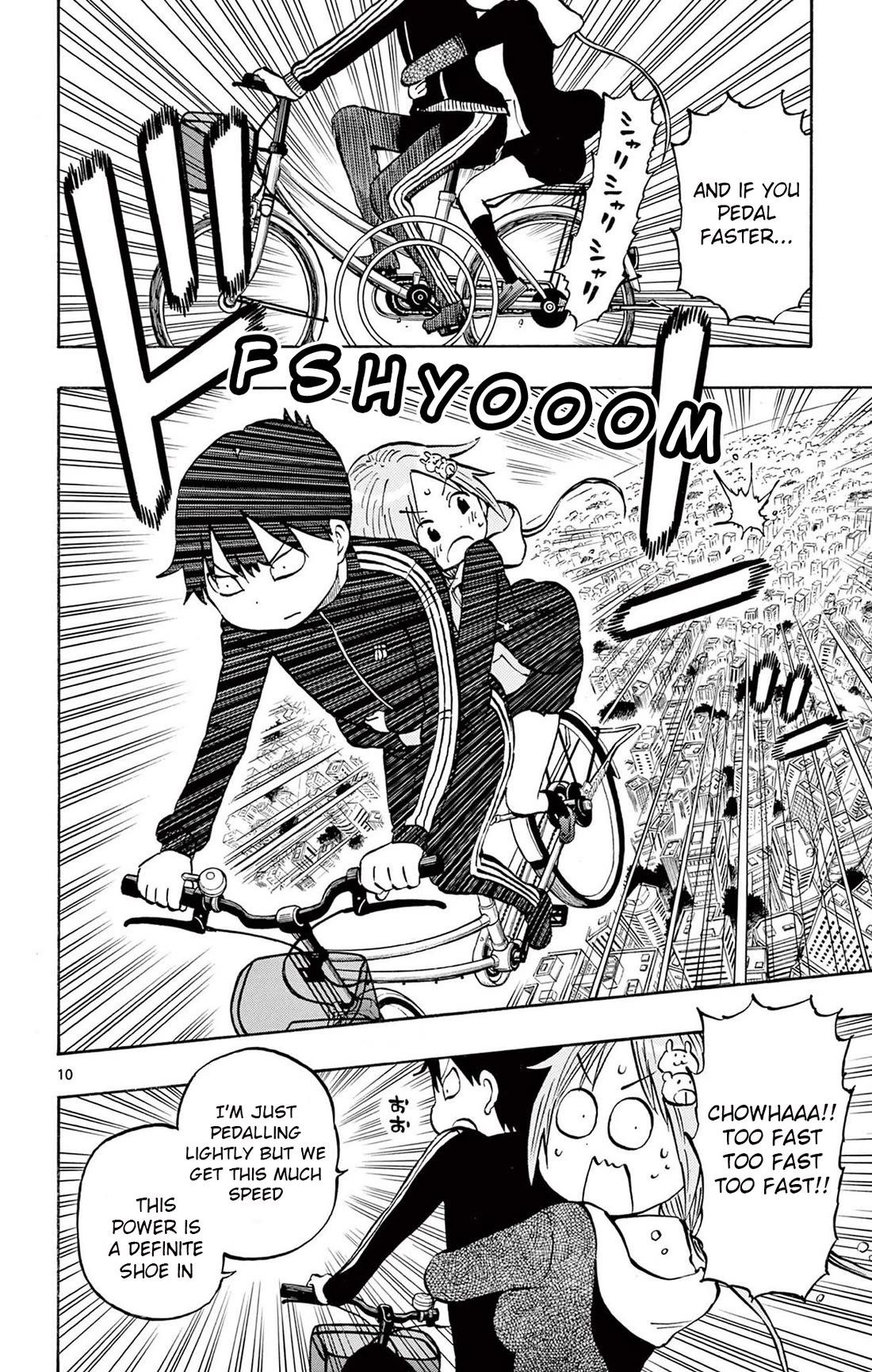 Ponkotsu-chan Kenshouchuu Chapter 78 page 10 - Chapter 78: Yumesaki-san's Training Wheels