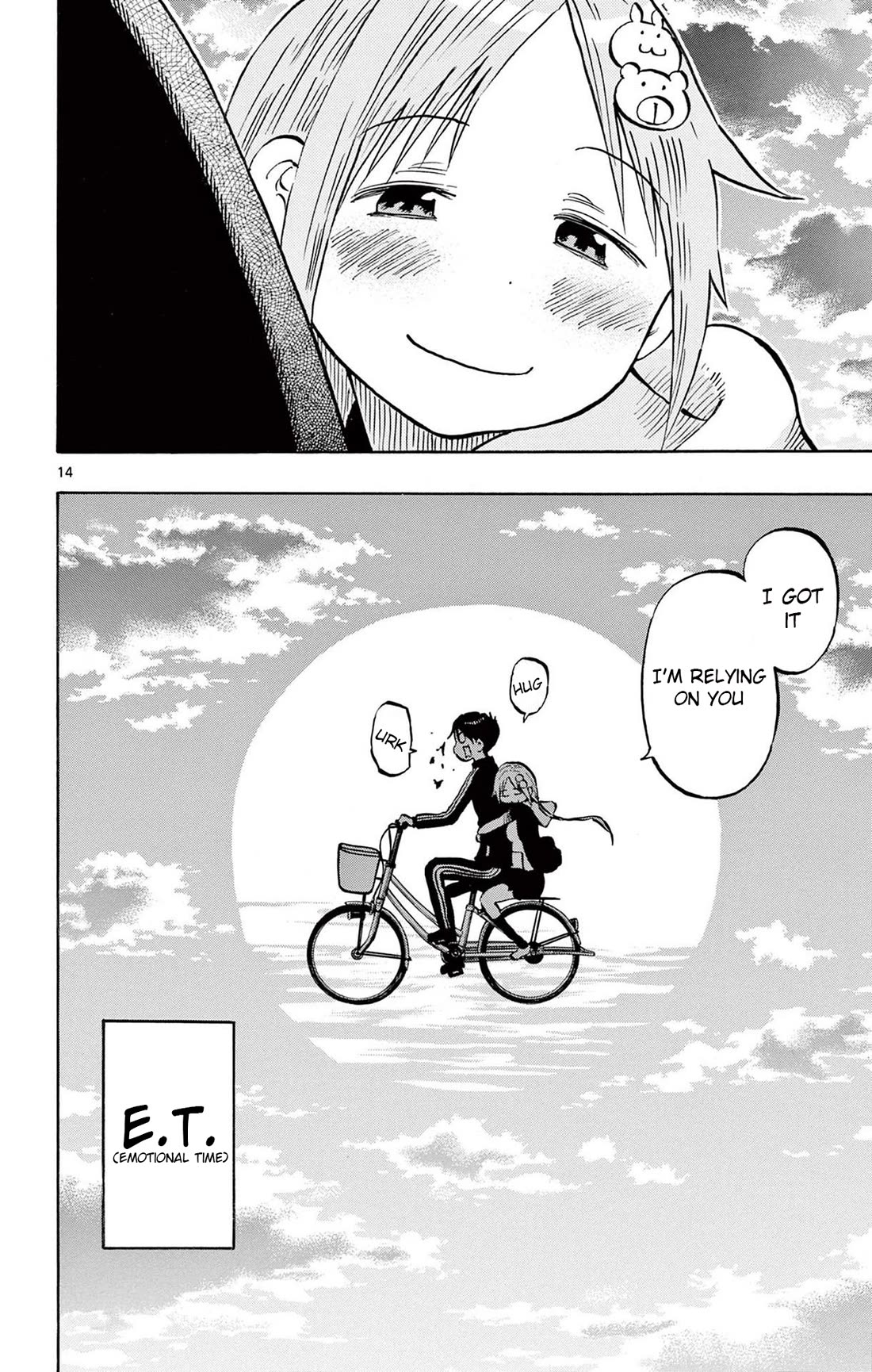 Ponkotsu-chan Kenshouchuu Chapter 78 page 14 - Chapter 78: Yumesaki-san's Training Wheels