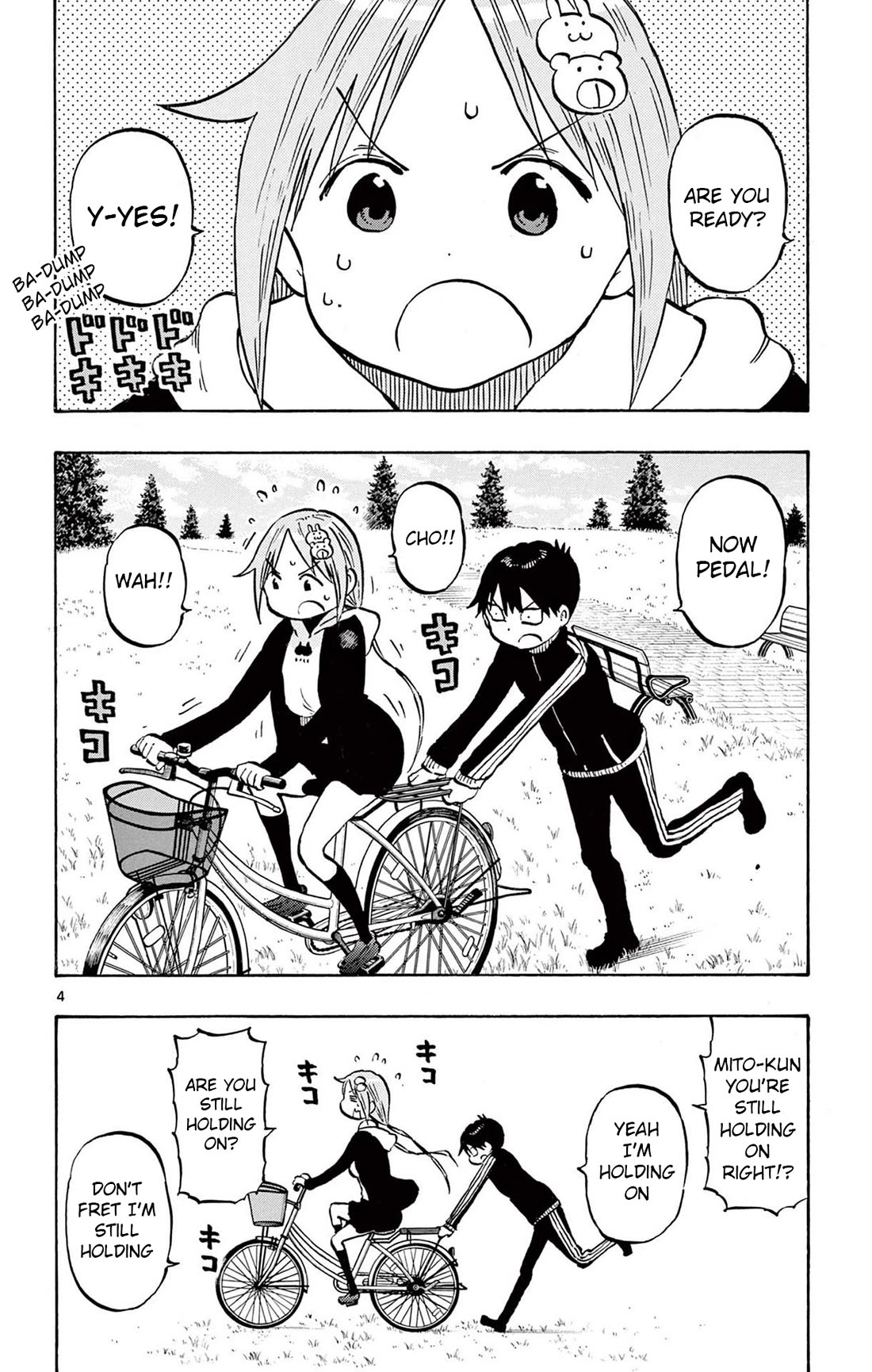 Ponkotsu-chan Kenshouchuu Chapter 78 page 4 - Chapter 78: Yumesaki-san's Training Wheels