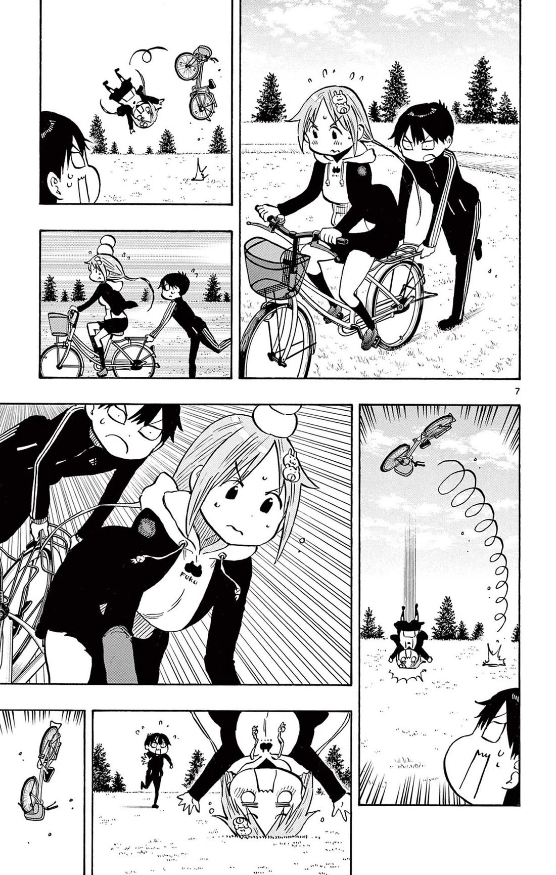 Ponkotsu-chan Kenshouchuu Chapter 78 page 7 - Chapter 78: Yumesaki-san's Training Wheels