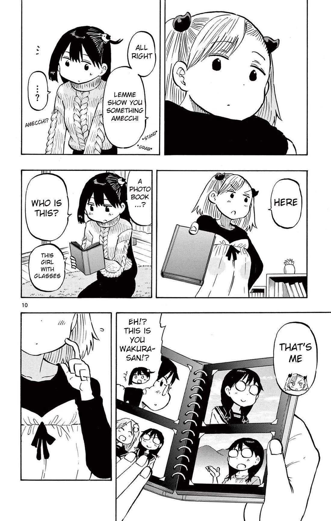 Ponkotsu-chan Kenshouchuu Chapter 79 page 10 - Chapter 79: Amesaka-san and An-chan