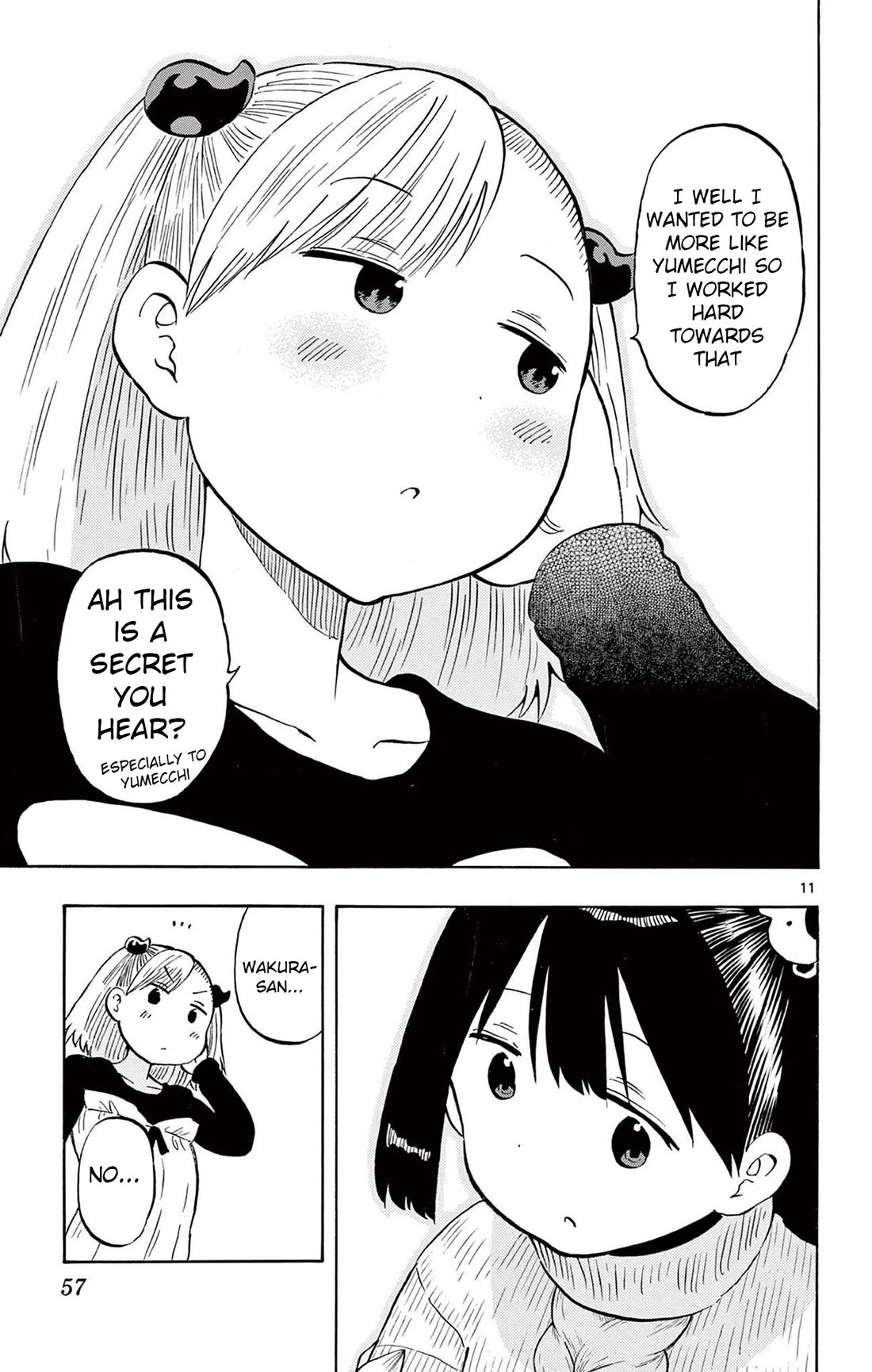 Ponkotsu-chan Kenshouchuu Chapter 79 page 11 - Chapter 79: Amesaka-san and An-chan