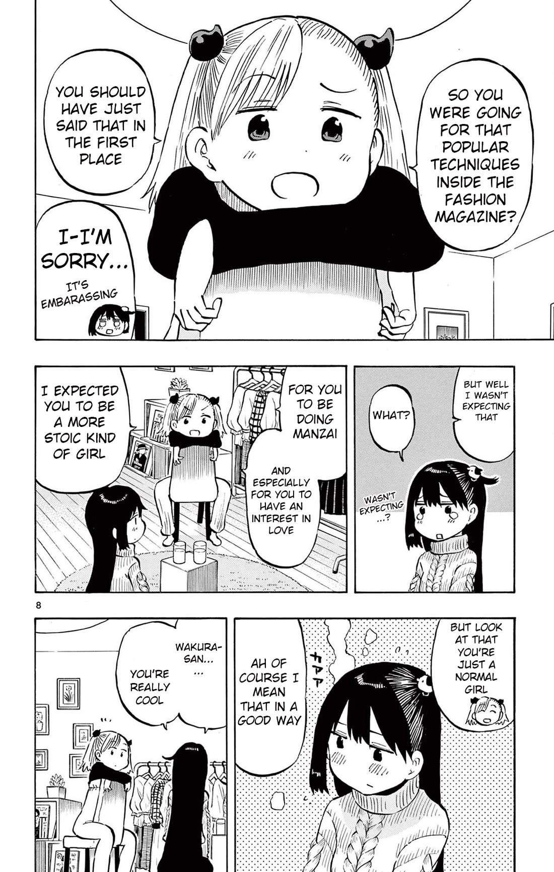 Ponkotsu-chan Kenshouchuu Chapter 79 page 8 - Chapter 79: Amesaka-san and An-chan