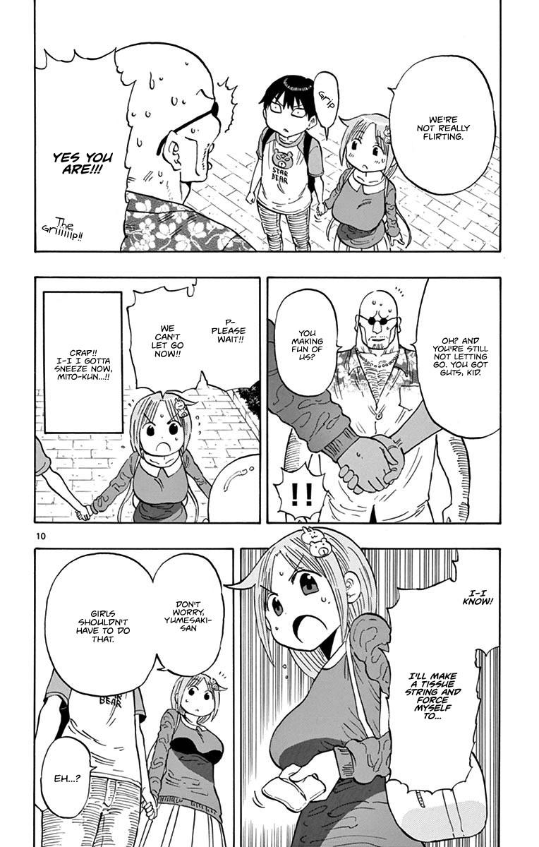 Ponkotsu-chan Kenshouchuu Chapter 8 page 10 - Chapter 8: Let's Hold Hands