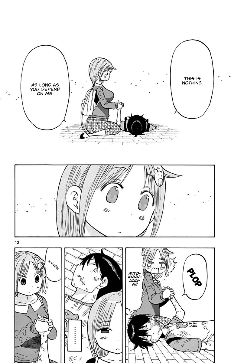 Ponkotsu-chan Kenshouchuu Chapter 8 page 12 - Chapter 8: Let's Hold Hands