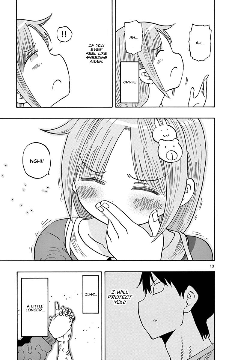 Ponkotsu-chan Kenshouchuu Chapter 8 page 13 - Chapter 8: Let's Hold Hands