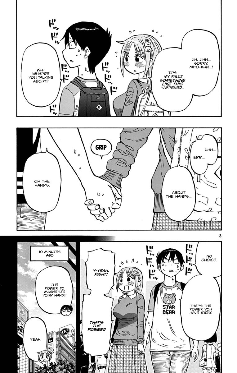 Ponkotsu-chan Kenshouchuu Chapter 8 page 3 - Chapter 8: Let's Hold Hands